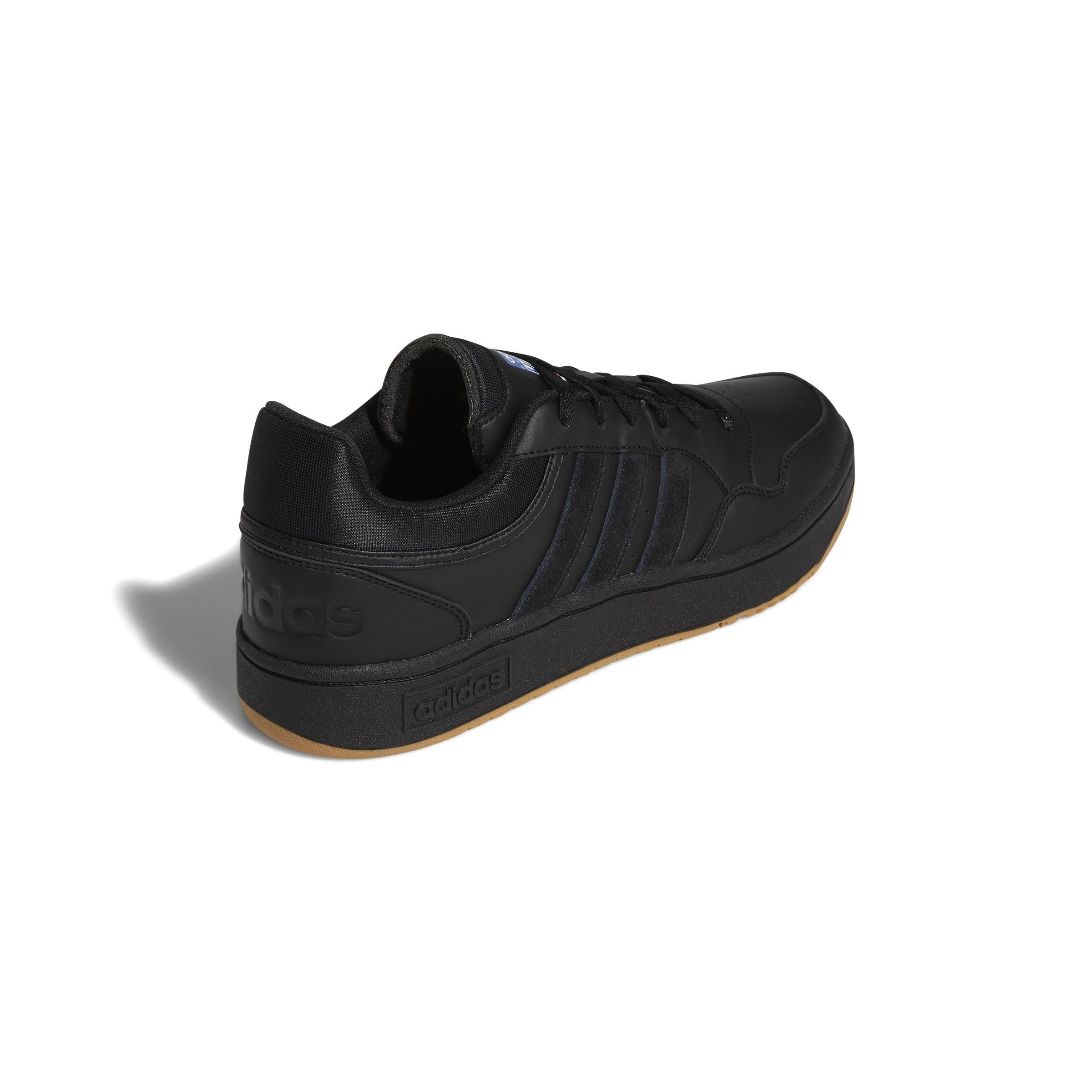 Hoops 3.0 Low Classic Vintage Shoes, Black, A901_ONE, large image number 2