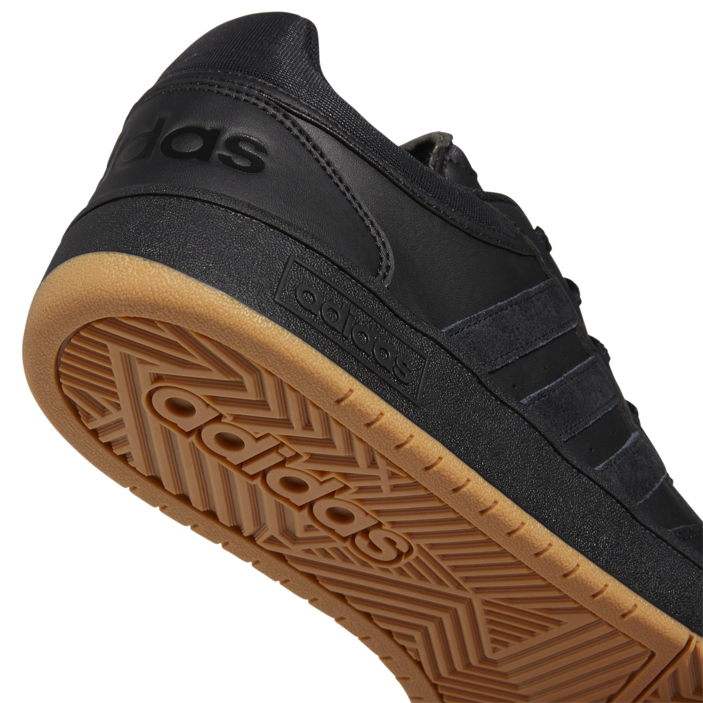 Hoops 3.0 Low Classic Vintage Shoes, Black, A901_ONE, large image number 3