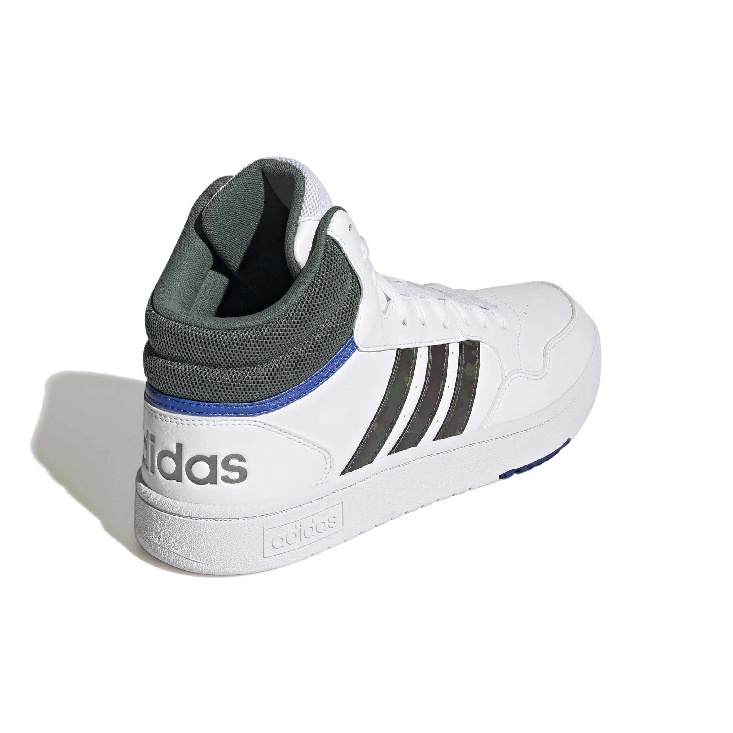 Hoops 3.0 Lifestyle Basketball Mid Classic Vintage Shoes, White, A901_ONE, large image number 2