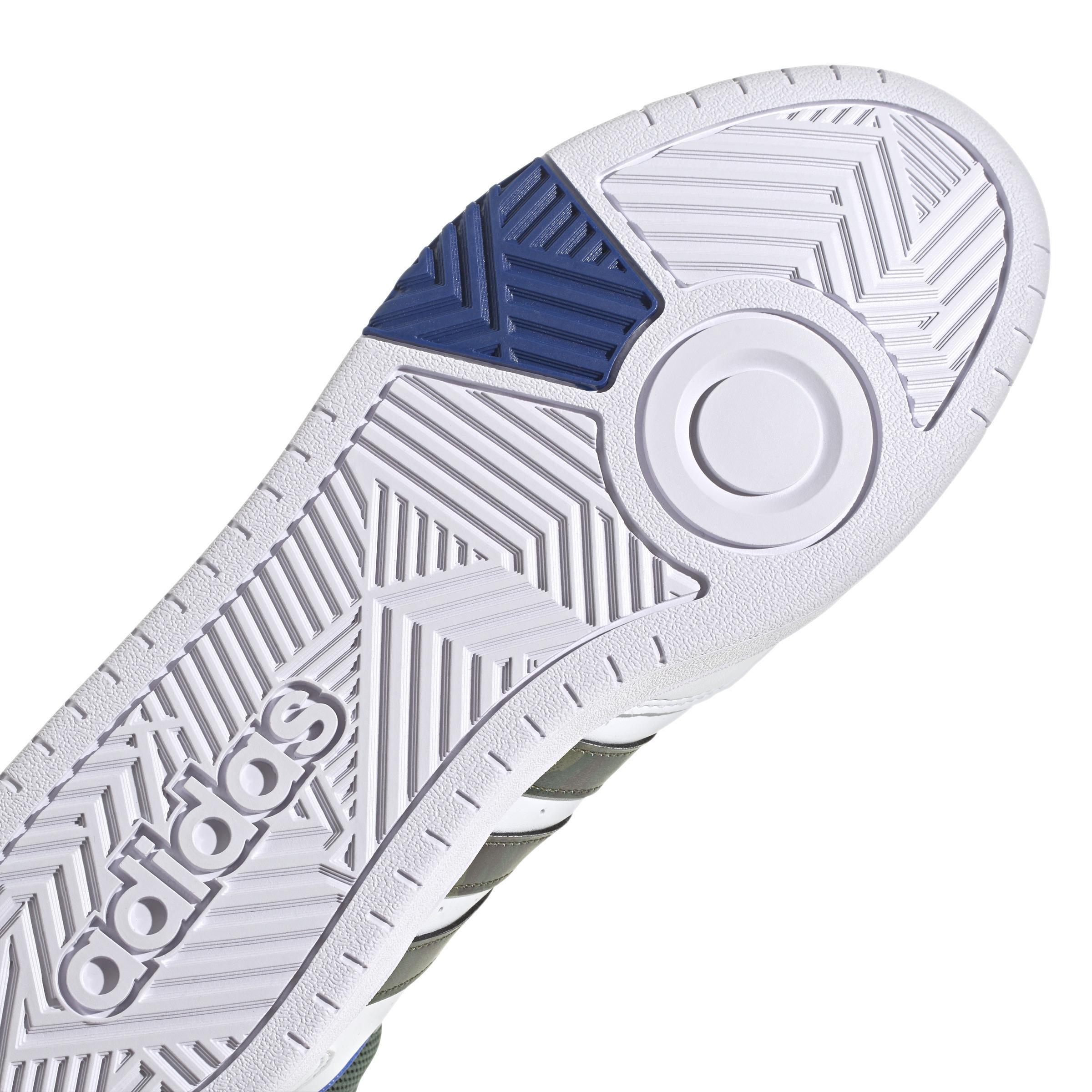 Hoops 3.0 Lifestyle Basketball Mid Classic Vintage Shoes, White, A901_ONE, large image number 3