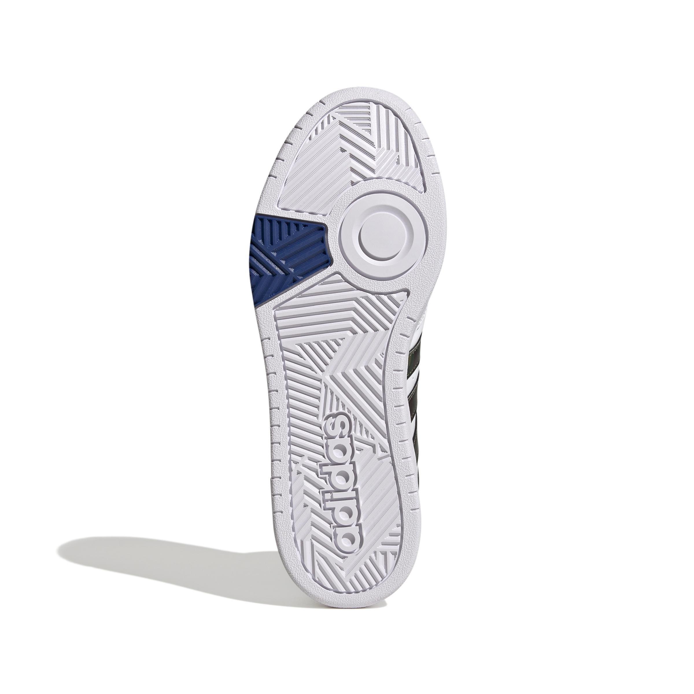 Hoops 3.0 Lifestyle Basketball Mid Classic Vintage Shoes, White, A901_ONE, large image number 8