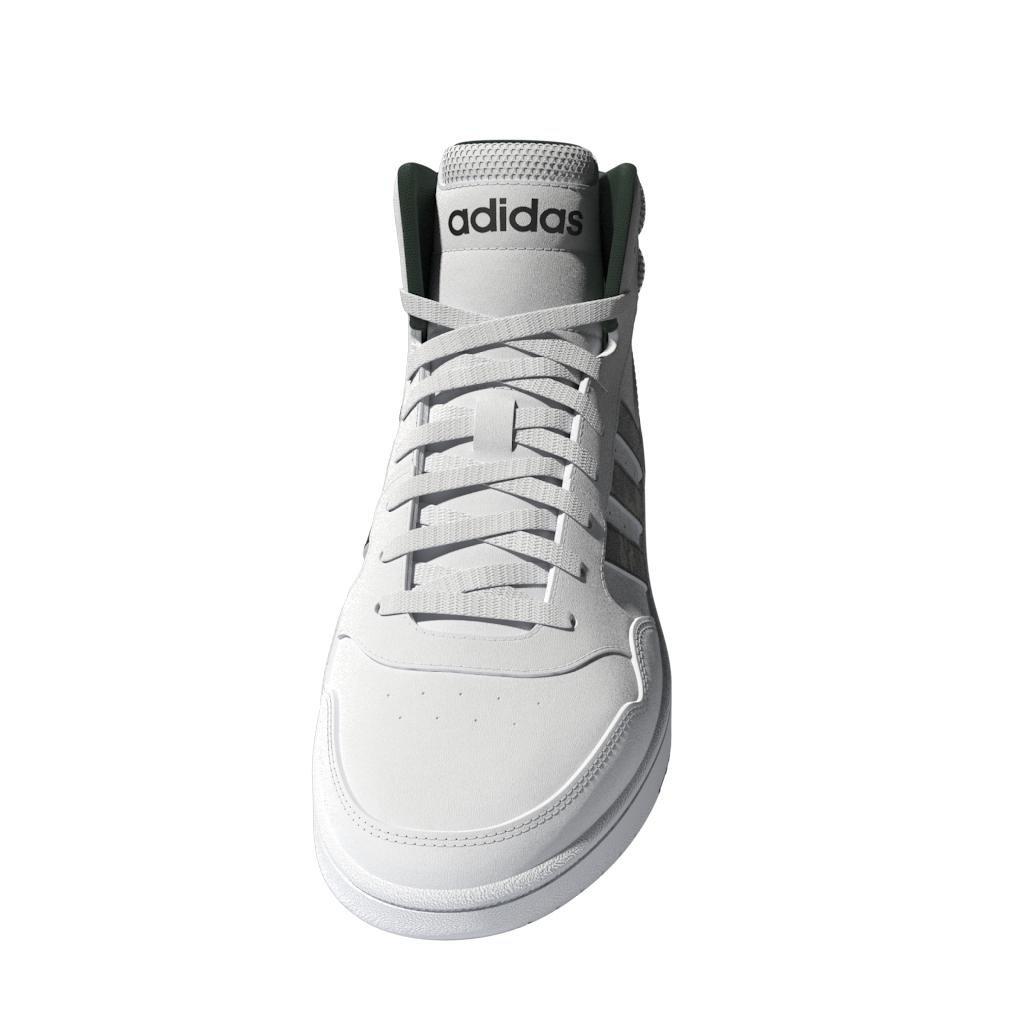 Hoops 3.0 Lifestyle Basketball Mid Classic Vintage Shoes, White, A901_ONE, large image number 12