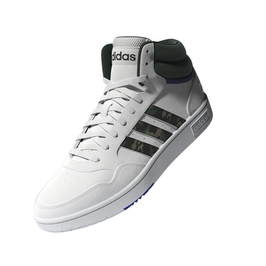 Hoops 3.0 Lifestyle Basketball Mid Classic Vintage Shoes, White, A901_ONE, large image number 14