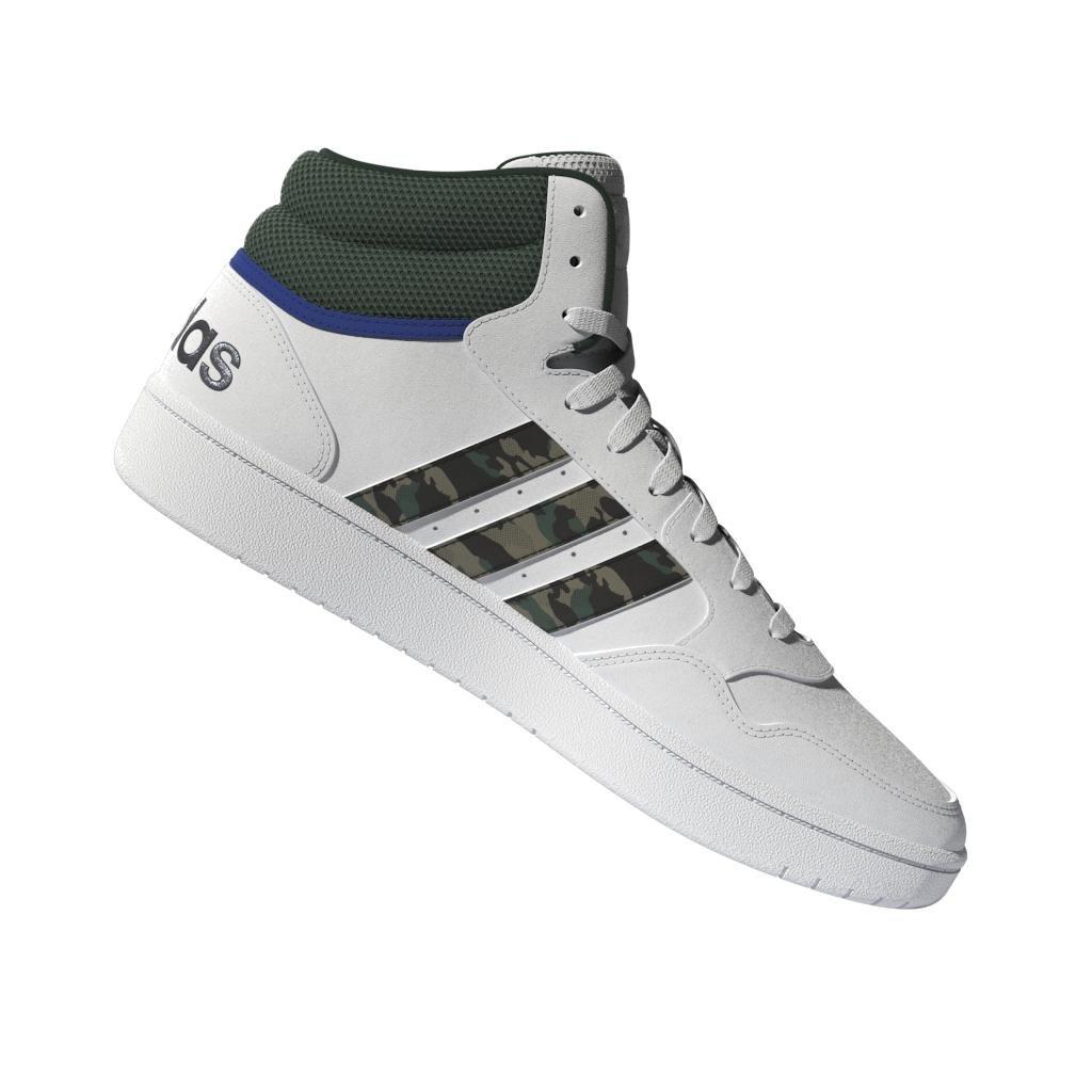 Hoops 3.0 Lifestyle Basketball Mid Classic Vintage Shoes, White, A901_ONE, large image number 15