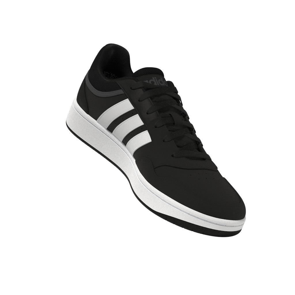 Hoops 3.0 Low Classic Vintage Shoes, Black, A901_ONE, large image number 8