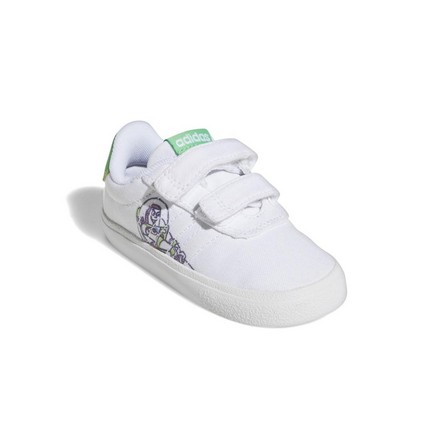 Kids Disney Pixar Buzz Lightyear Vulc Raid3R Shoes Ftwr, White, A901_ONE, large image number 1
