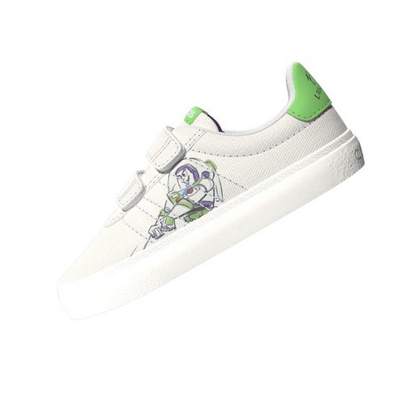 Kids Disney Pixar Buzz Lightyear Vulc Raid3R Shoes Ftwr, White, A901_ONE, large image number 10