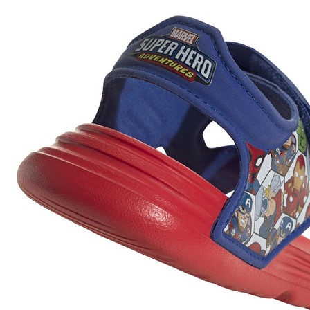 Kids Marvel Super Hero Adventures Altaswim Sandals, Red, A901_ONE, large image number 3