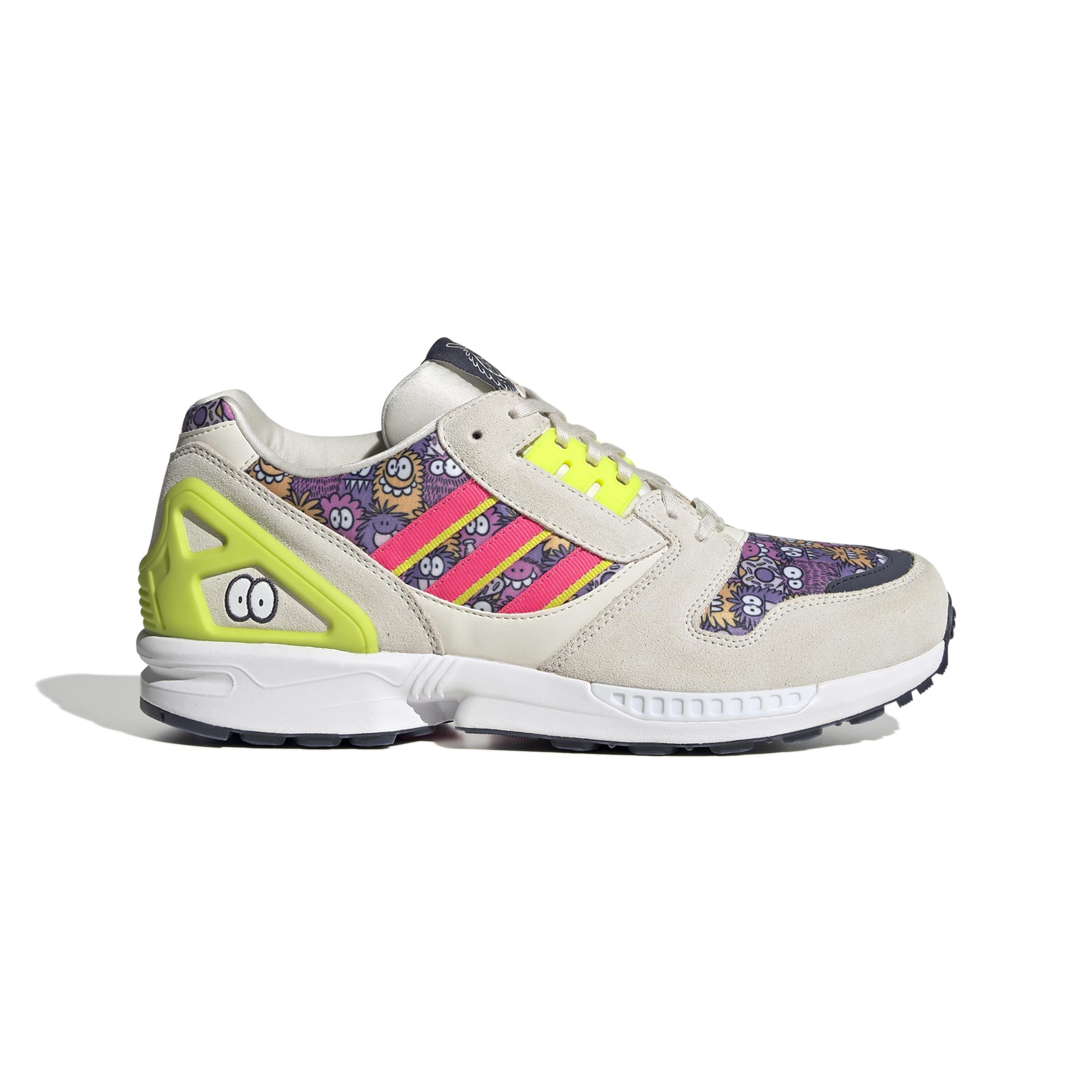 Men Kevin Lyons Zx 8000 Shoes, White