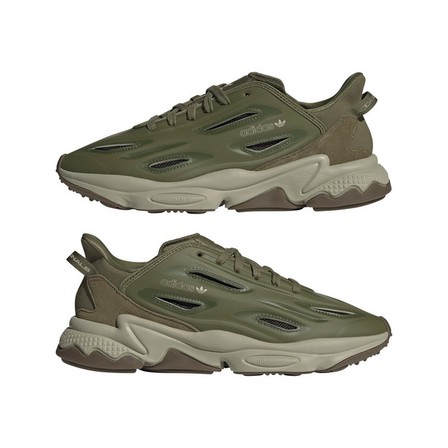 Men Ozweego Celox Shoes, Green, A901_ONE, large image number 17