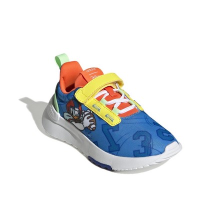 Kids Unisex Adidas X Disney Racer Tr21 Shoes, Blue, A901_ONE, large image number 0