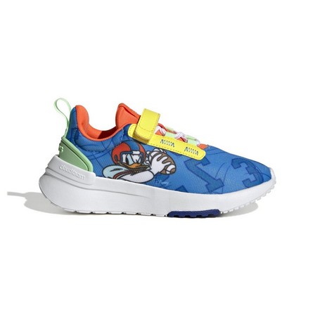 Kids Unisex Adidas X Disney Racer Tr21 Shoes, Blue, A901_ONE, large image number 11