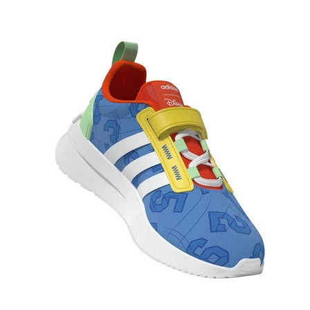 Kids Unisex Adidas X Disney Racer Tr21 Shoes, Blue, A901_ONE, large image number 14