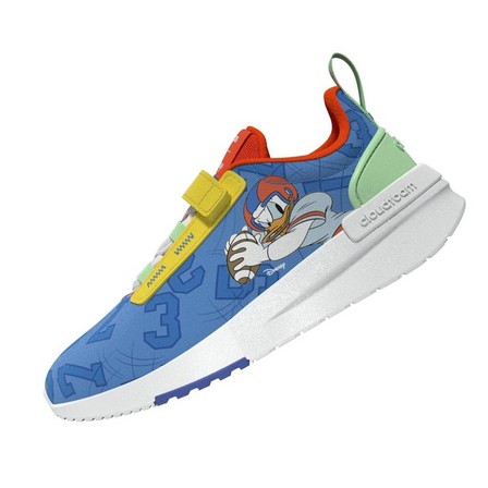 Kids Unisex Adidas X Disney Racer Tr21 Shoes, Blue, A901_ONE, large image number 15