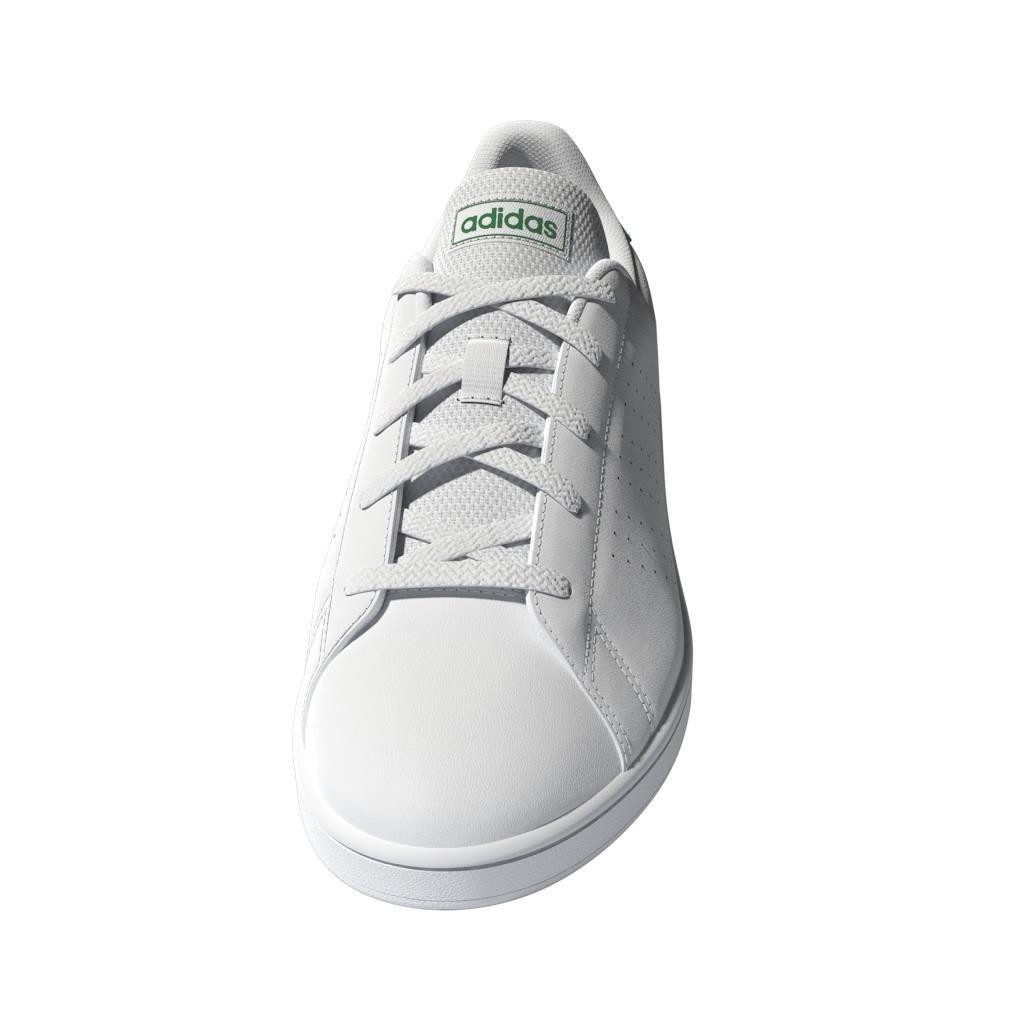 Unisex Kids Advantage Lifestyle Court Lace Shoes, White, A901_ONE, large image number 10