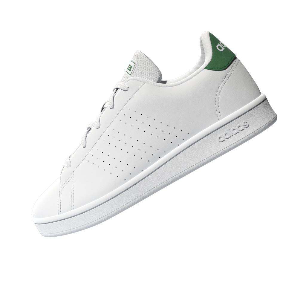 Unisex Kids Advantage Lifestyle Court Lace Shoes, White, A901_ONE, large image number 11