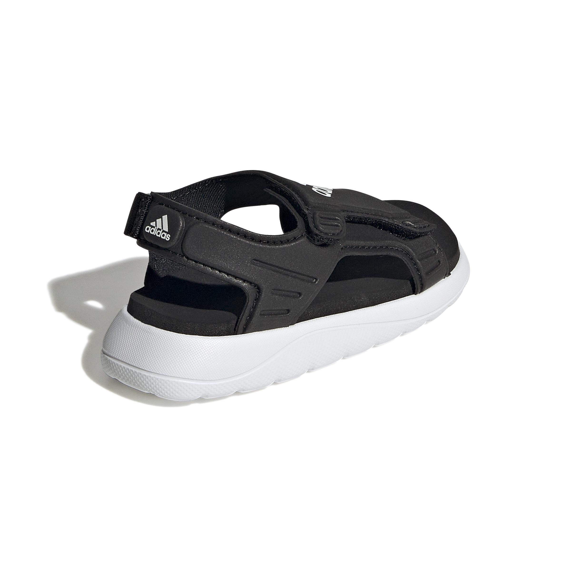 Unisex Kids Comfort Sport Swim Sandals, Black, , large image number 2