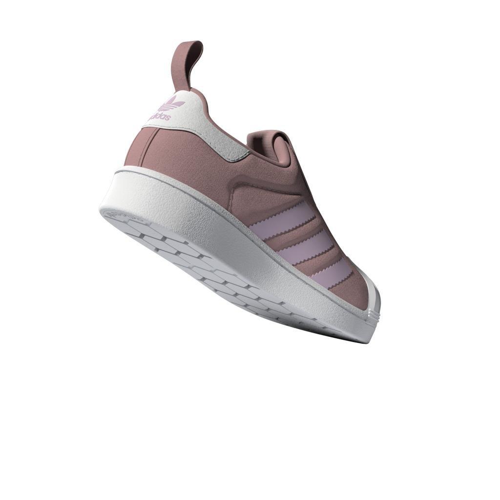 Unisex Kids Superstar 360 Shoes, Brown, , large image number 7