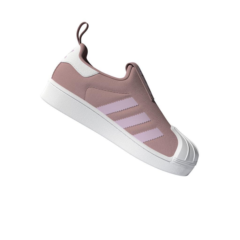 Unisex Kids Superstar 360 Shoes, Brown, A901_ONE, large image number 9