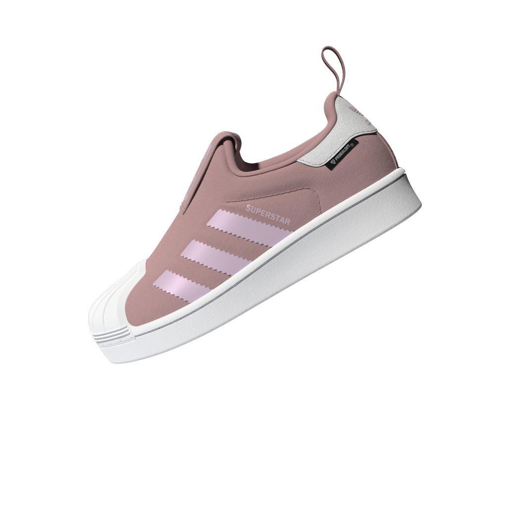 Unisex Kids Superstar 360 Shoes, Brown, A901_ONE, large image number 14