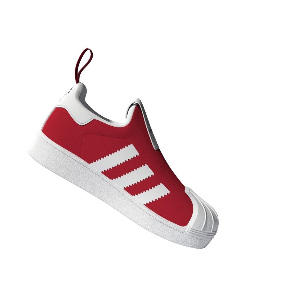 Unisex Kids Hello Kitty Superstar 360 Shoes, Red, A901_ONE, large image number 6