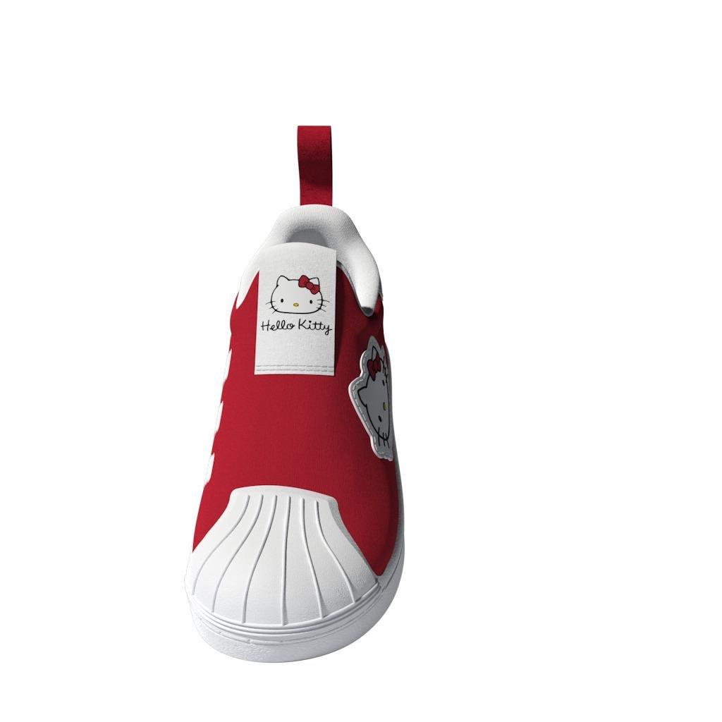 Unisex Kids Hello Kitty Superstar 360 Shoes, Red, A901_ONE, large image number 8
