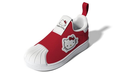 Kids Unisex Hello Kitty Superstar 360 Shoes, Red, A901_ONE, large image number 9