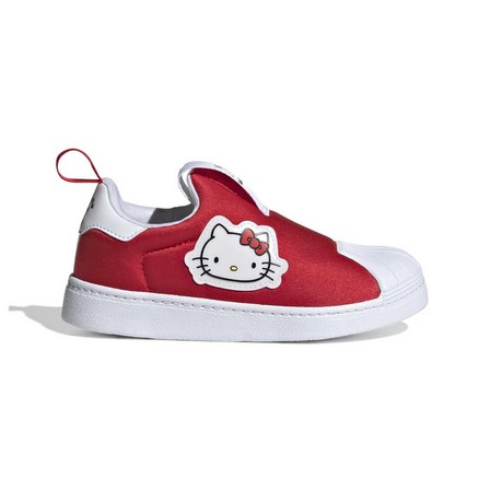 Kids Unisex Hello Kitty Superstar 360 Shoes, Red, A901_ONE, large image number 10