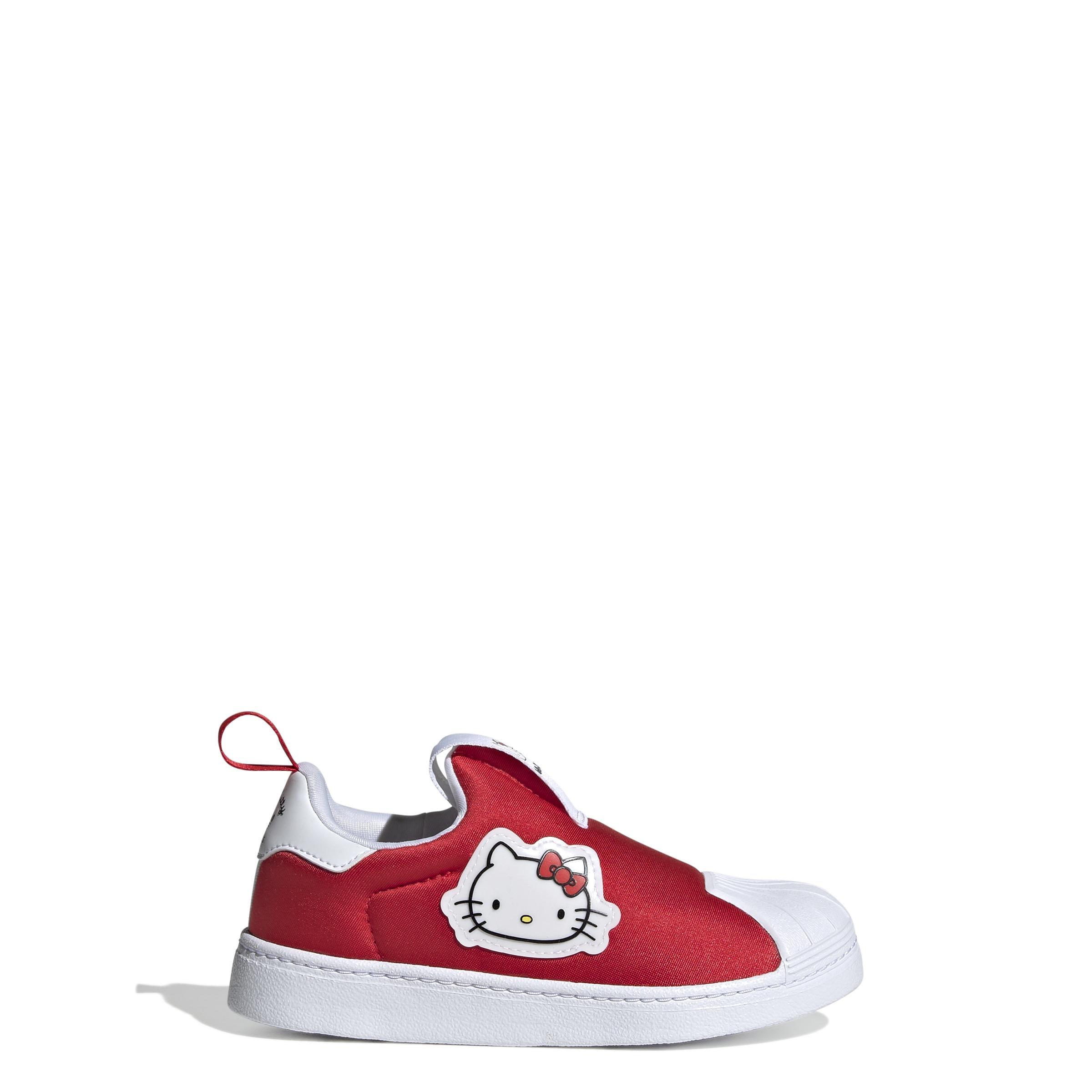 Unisex Kids Hello Kitty Superstar 360 Shoes, Red, A901_ONE, large image number 11