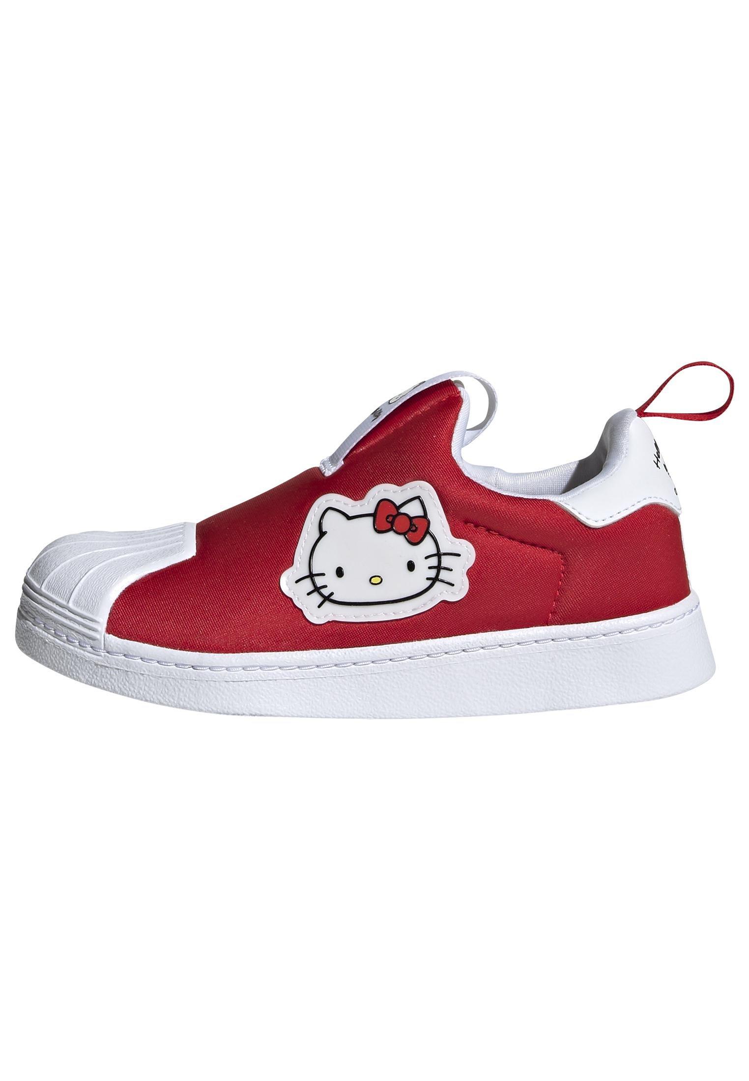 Unisex Kids Hello Kitty Superstar 360 Shoes, Red, A901_ONE, large image number 13
