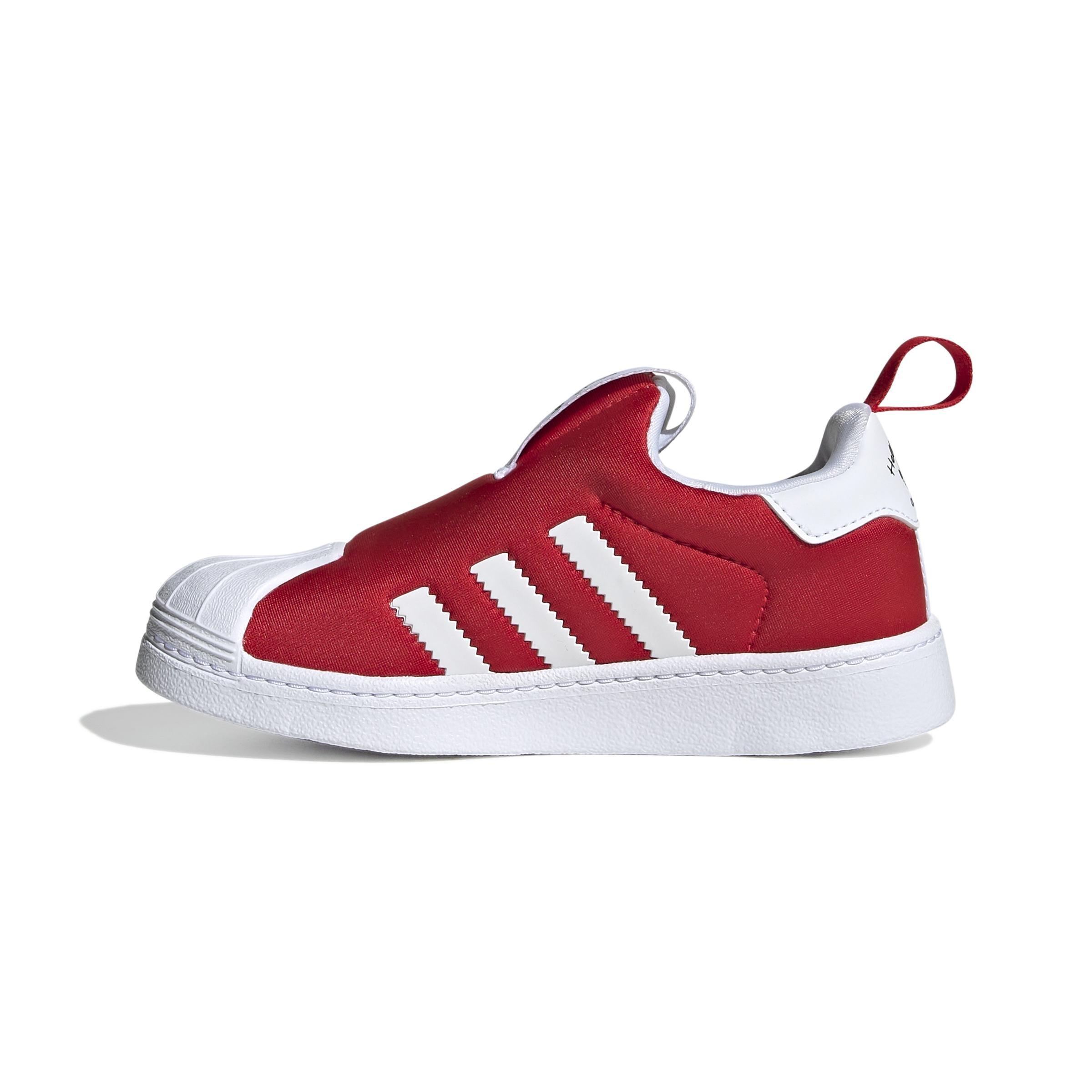 Superstar slip cheap on kids red