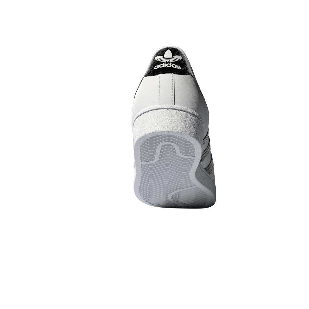 Unisex Kids Superstar Shoes, White, A901_ONE, large image number 4