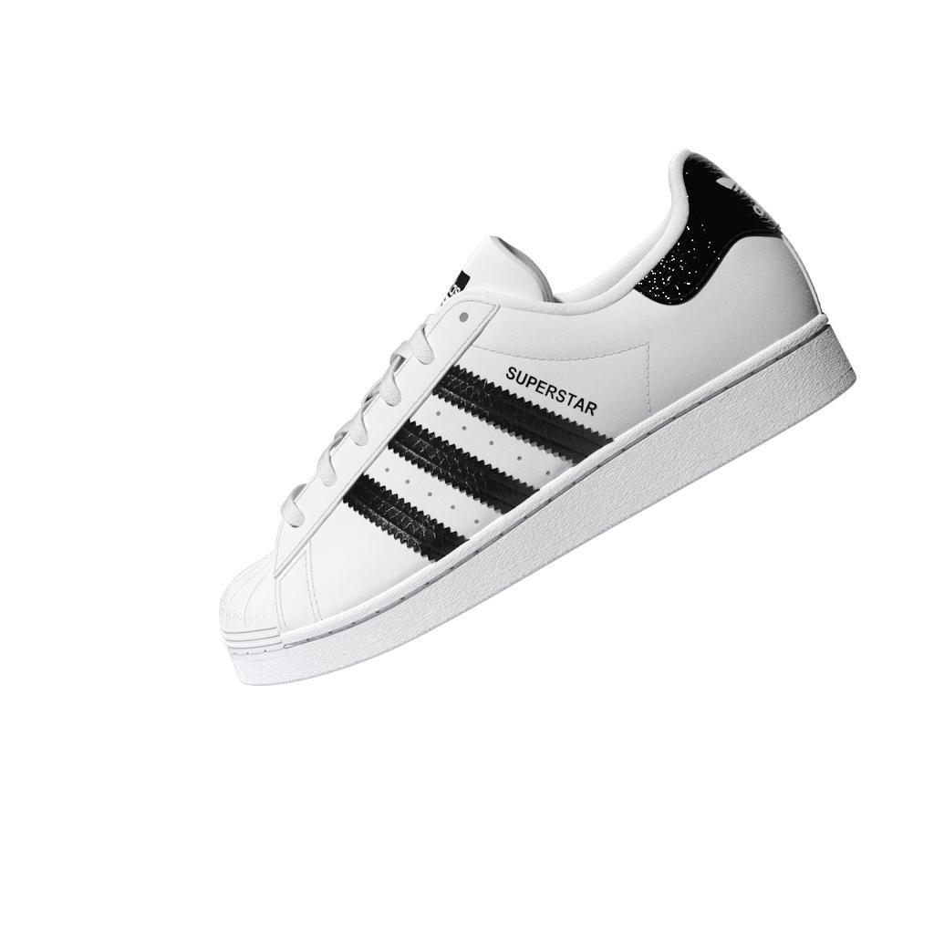 Unisex Kids Superstar Shoes, White, A901_ONE, large image number 5