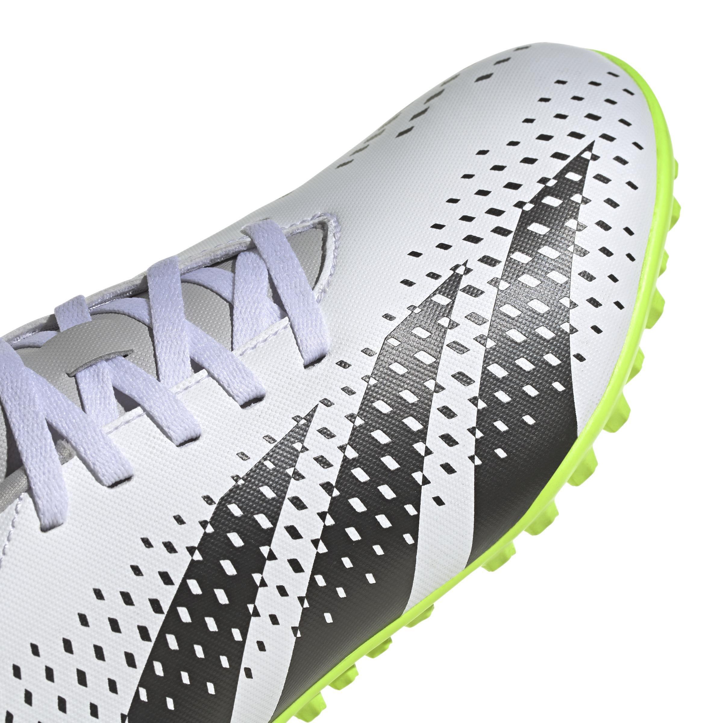 Unisex Predator Accuracy.4 Turf Boots, White, A901_ONE, large image number 4