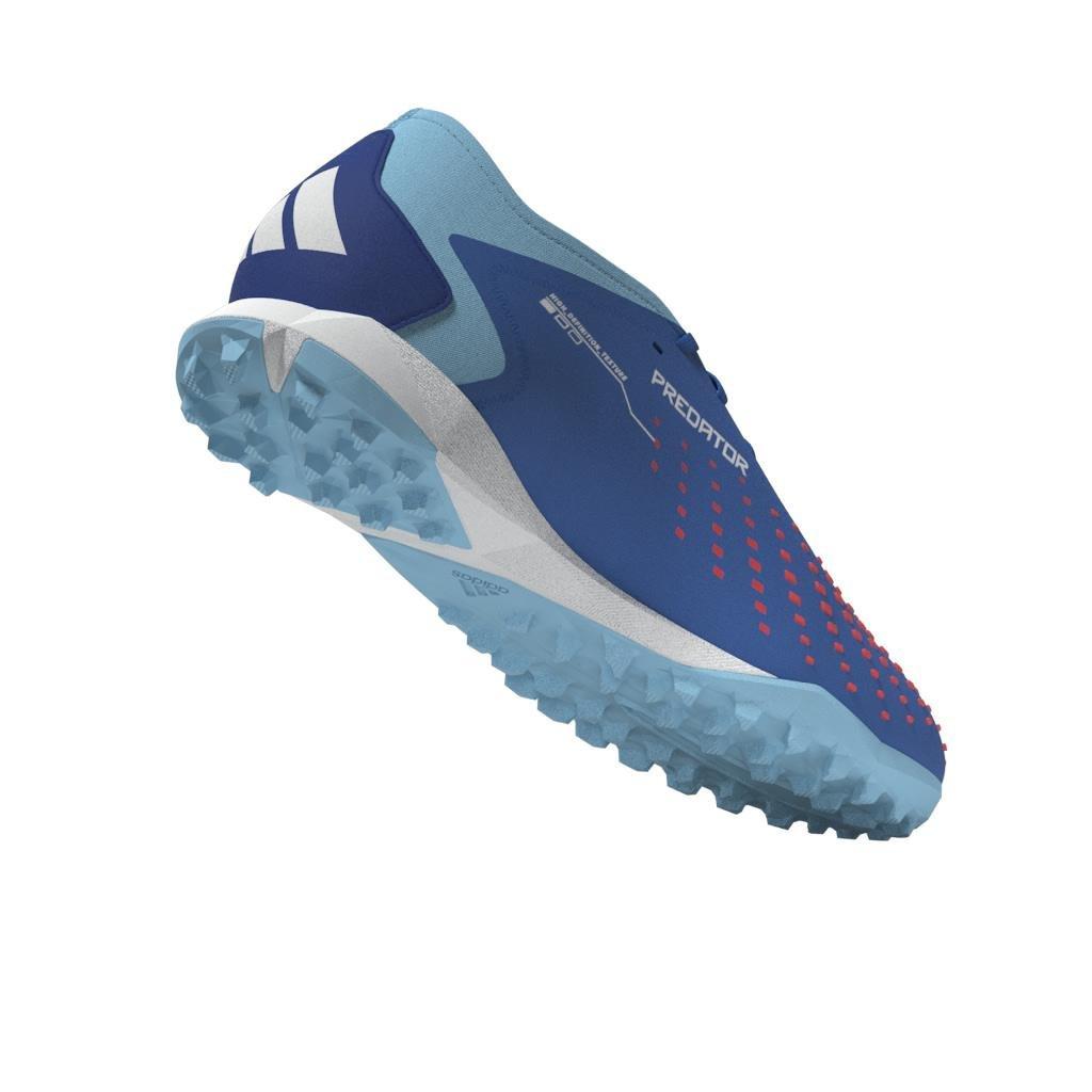 Unisex Predator Accuracy.3 Low Turf Boots, Blue, A901_ONE, large image number 12
