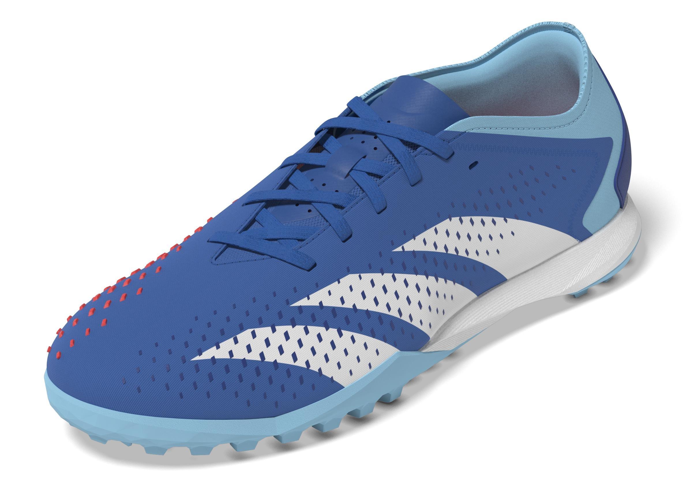 Unisex Predator Accuracy.3 Low Turf Boots, Blue, A901_ONE, large image number 13