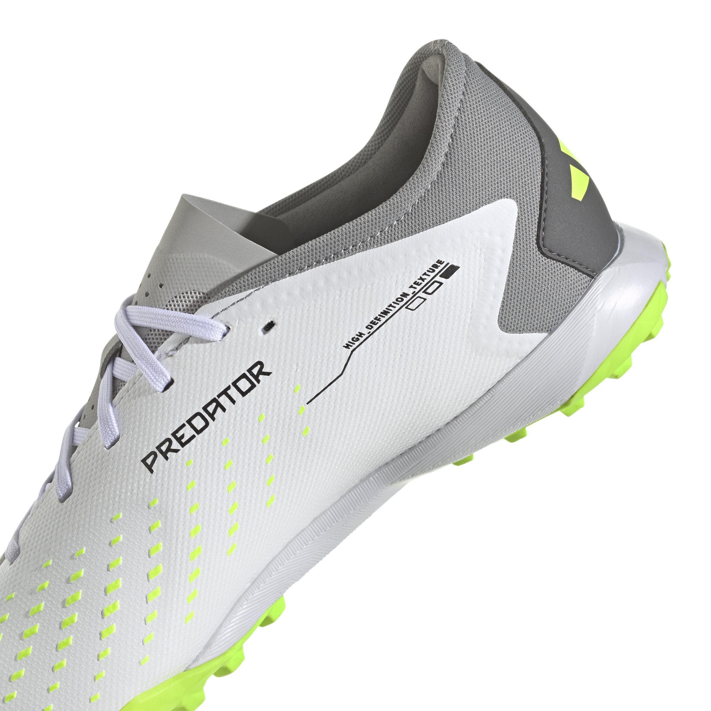 Unisex Predator Accuracy.3 Low Turf Boots, White, A901_ONE, large image number 2