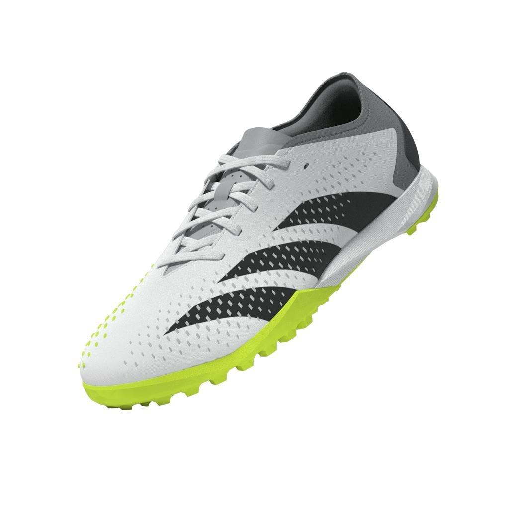 Unisex Predator Accuracy.3 Low Turf Boots, White, A901_ONE, large image number 4