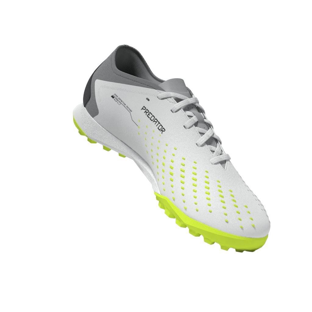 Unisex Predator Accuracy.3 Low Turf Boots, White, A901_ONE, large image number 7