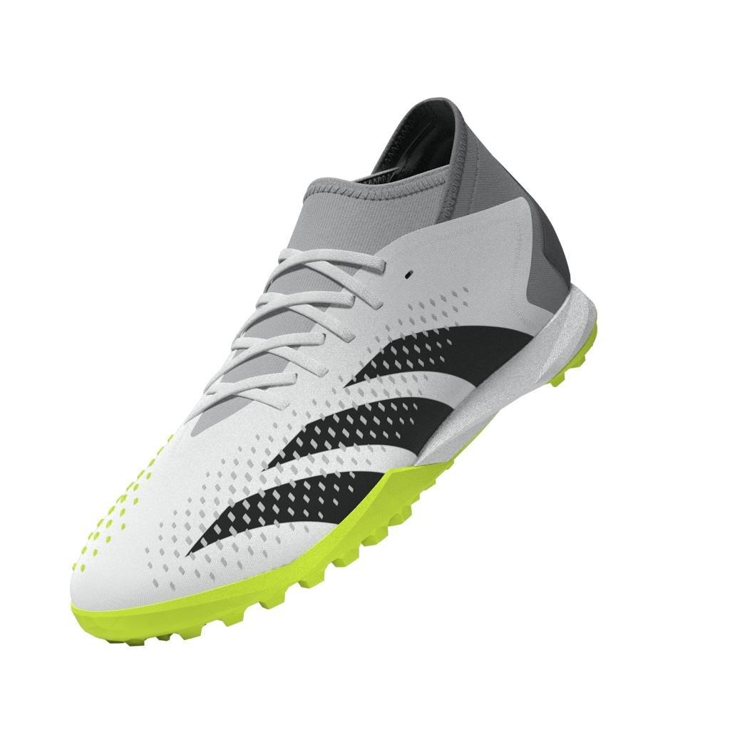 Unisex Predator Accuracy.3 Turf Boots, White, A901_ONE, large image number 8