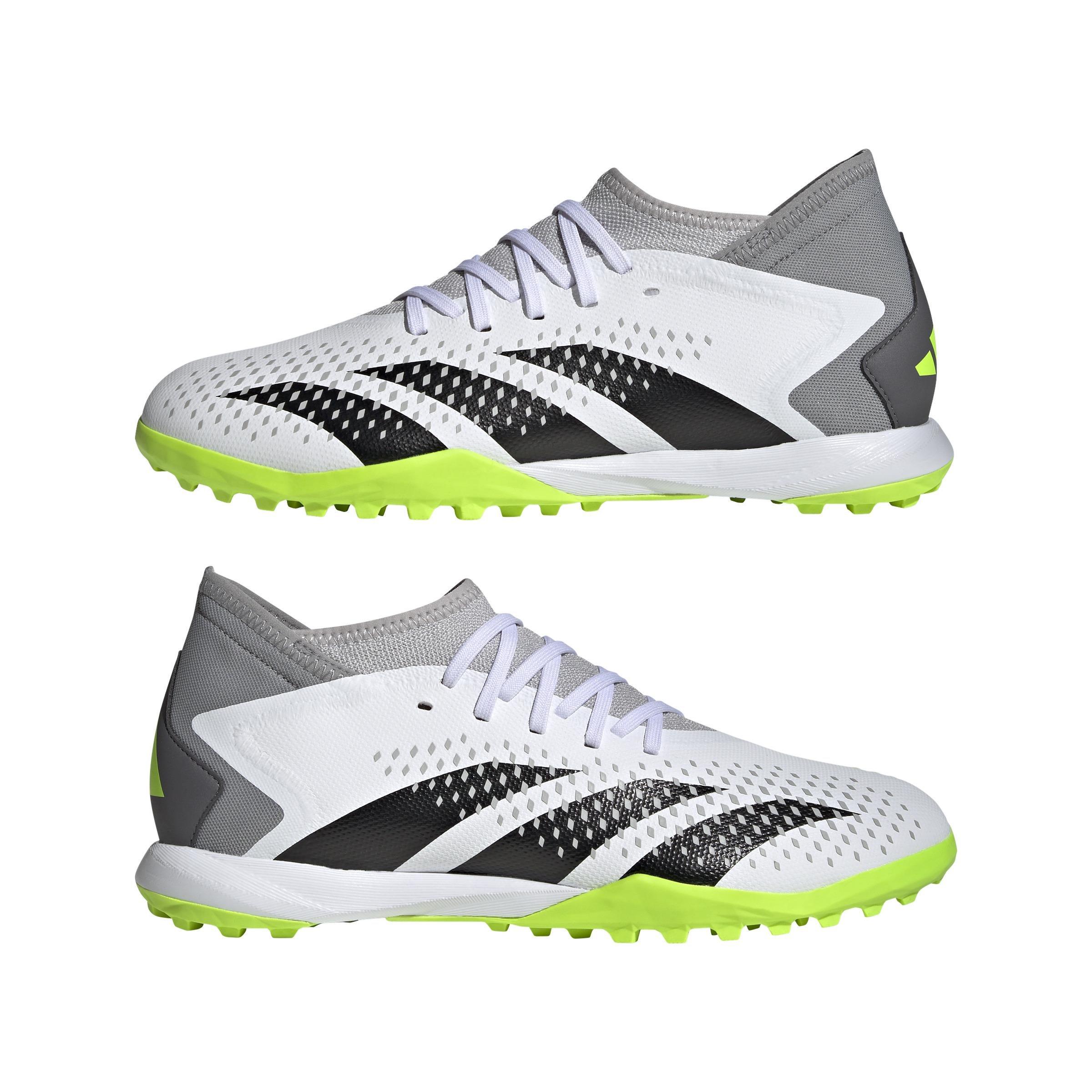 Unisex Predator Accuracy.3 Turf Boots, White, , large image number 10