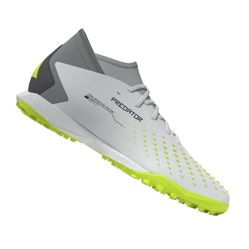 Unisex Predator Accuracy.3 Turf Boots, White, , large image number 11