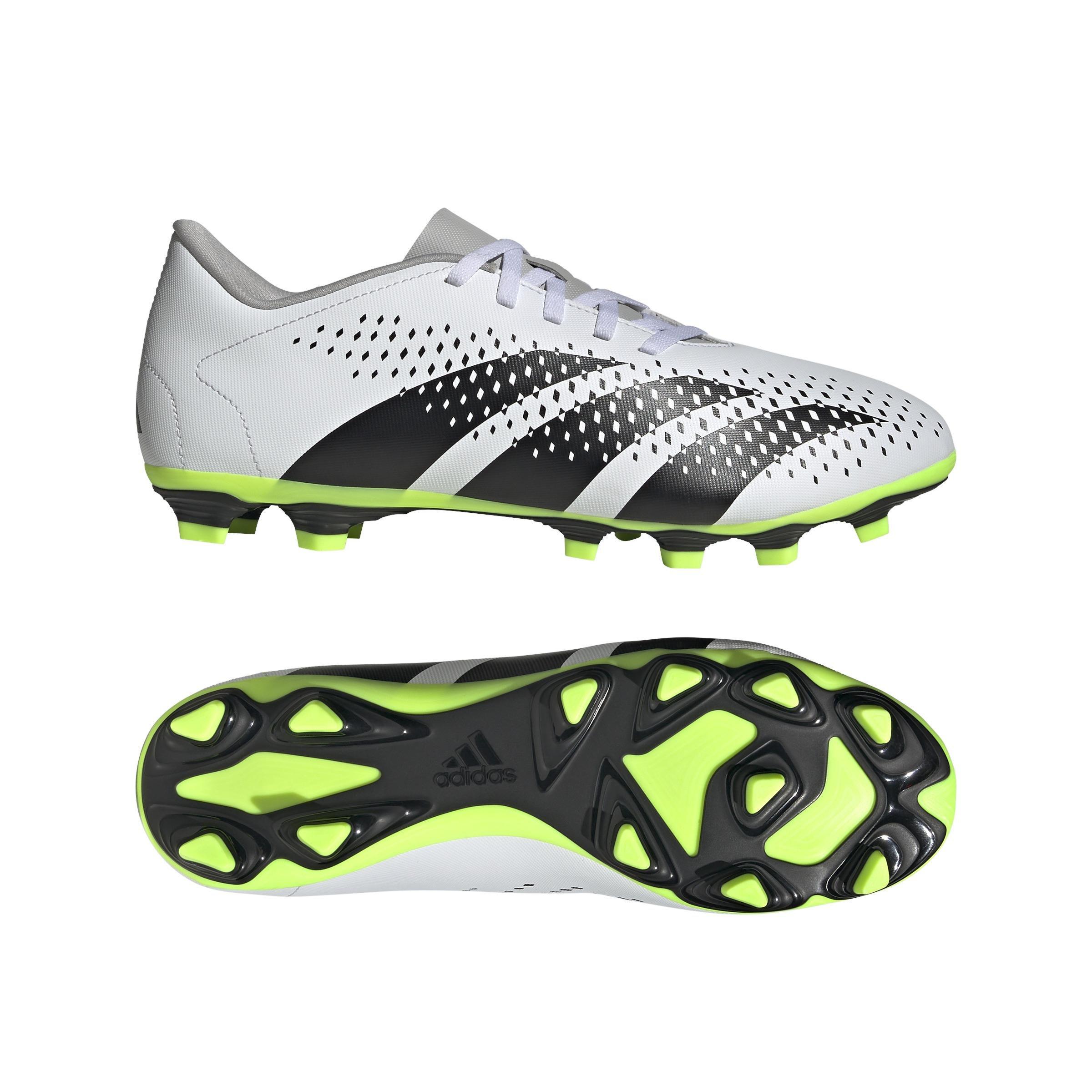 Unisex Predator Accuracy.4 Flexible Ground Boots, White, , large image number 5