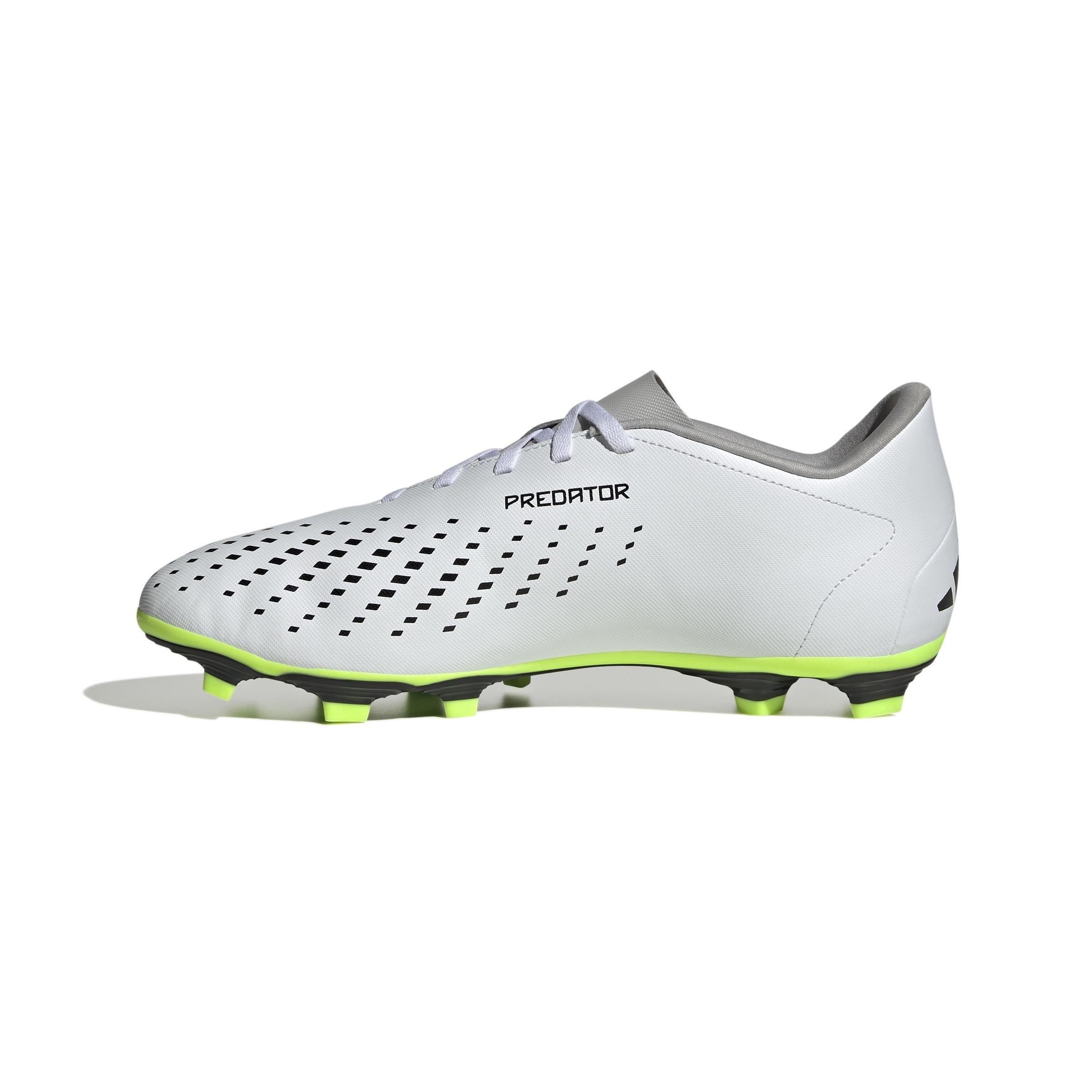 Unisex Predator Accuracy.4 Flexible Ground Boots, White, , large image number 6