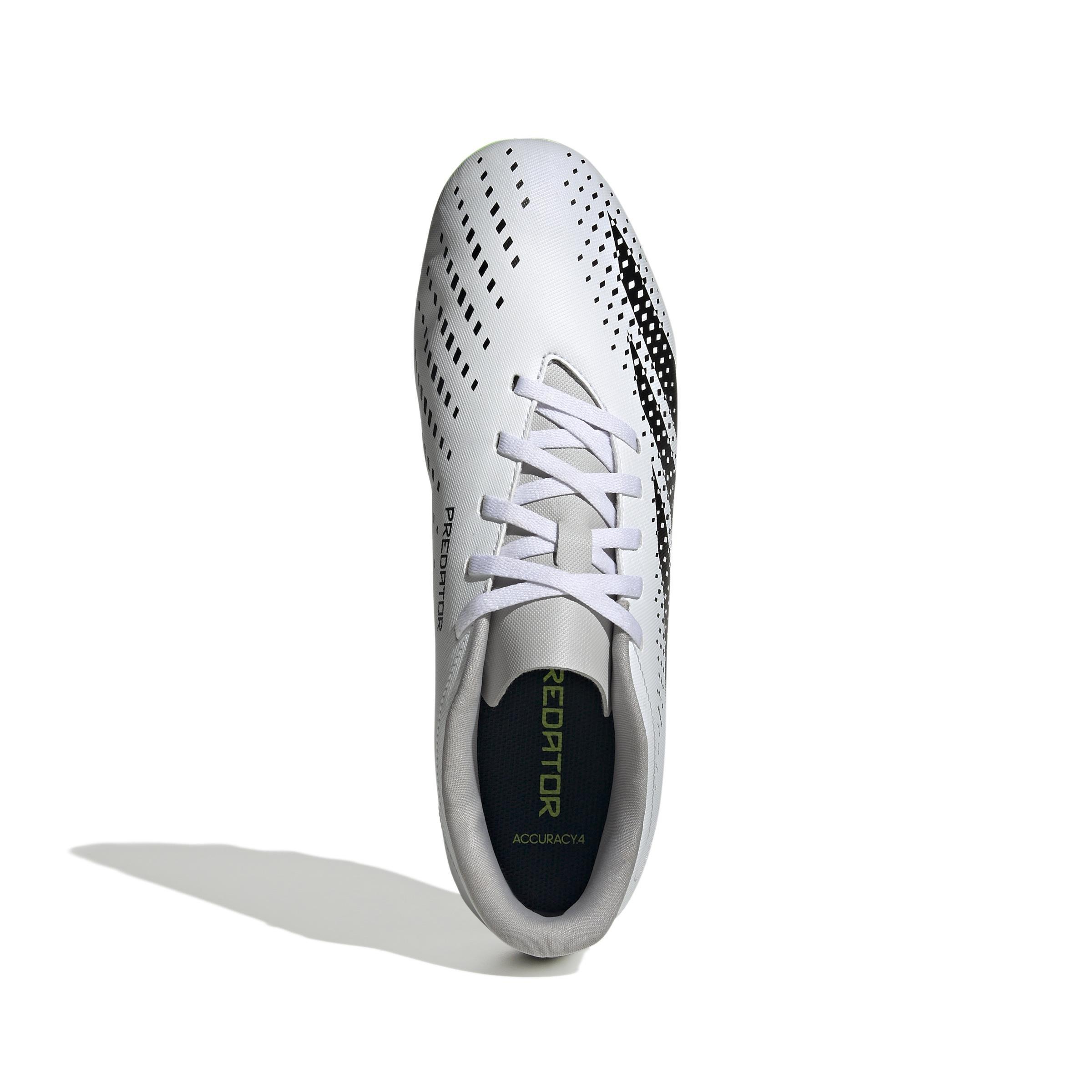 Unisex Predator Accuracy.4 Flexible Ground Boots, White, , large image number 7