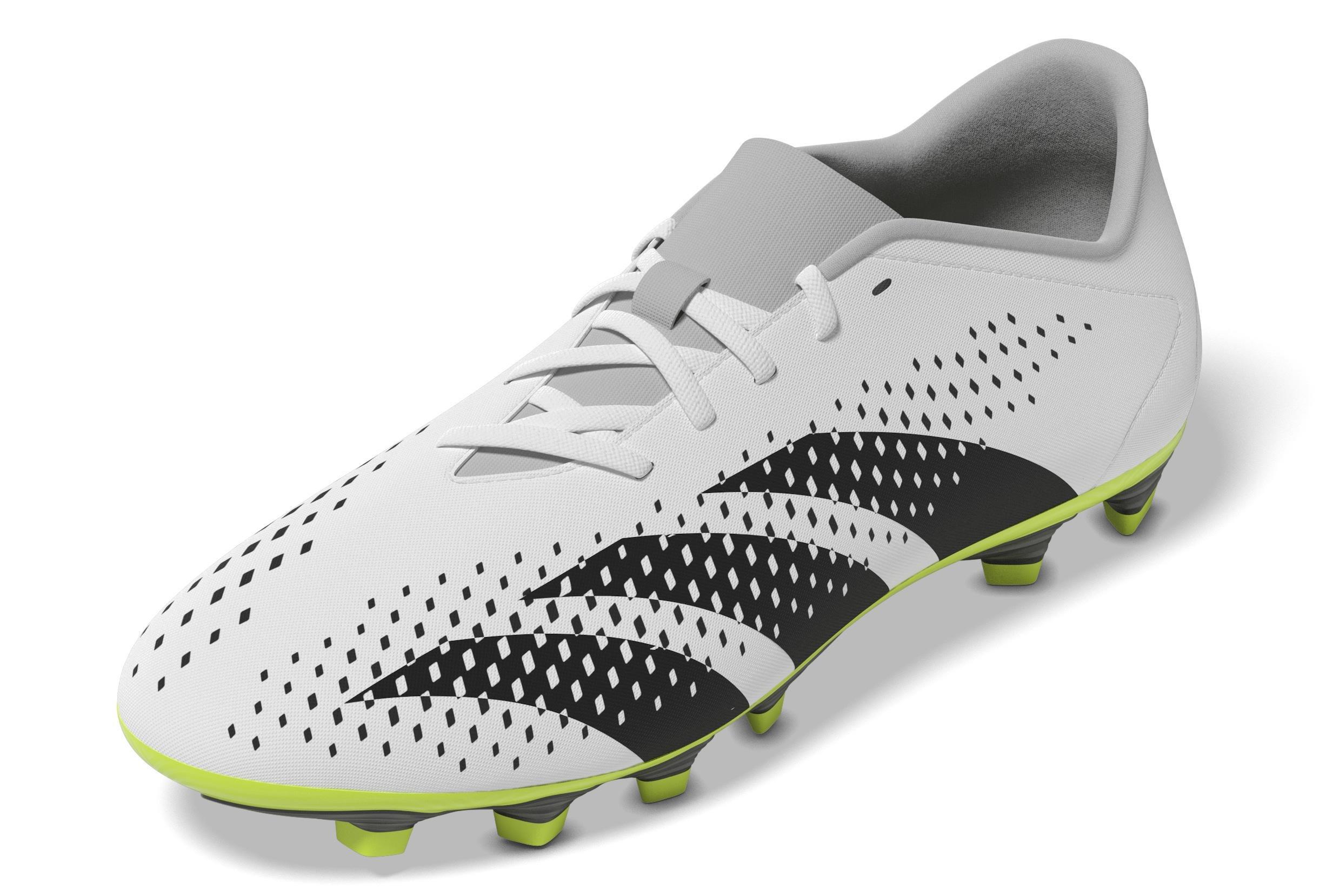 Unisex Predator Accuracy.4 Flexible Ground Boots, White, , large image number 10