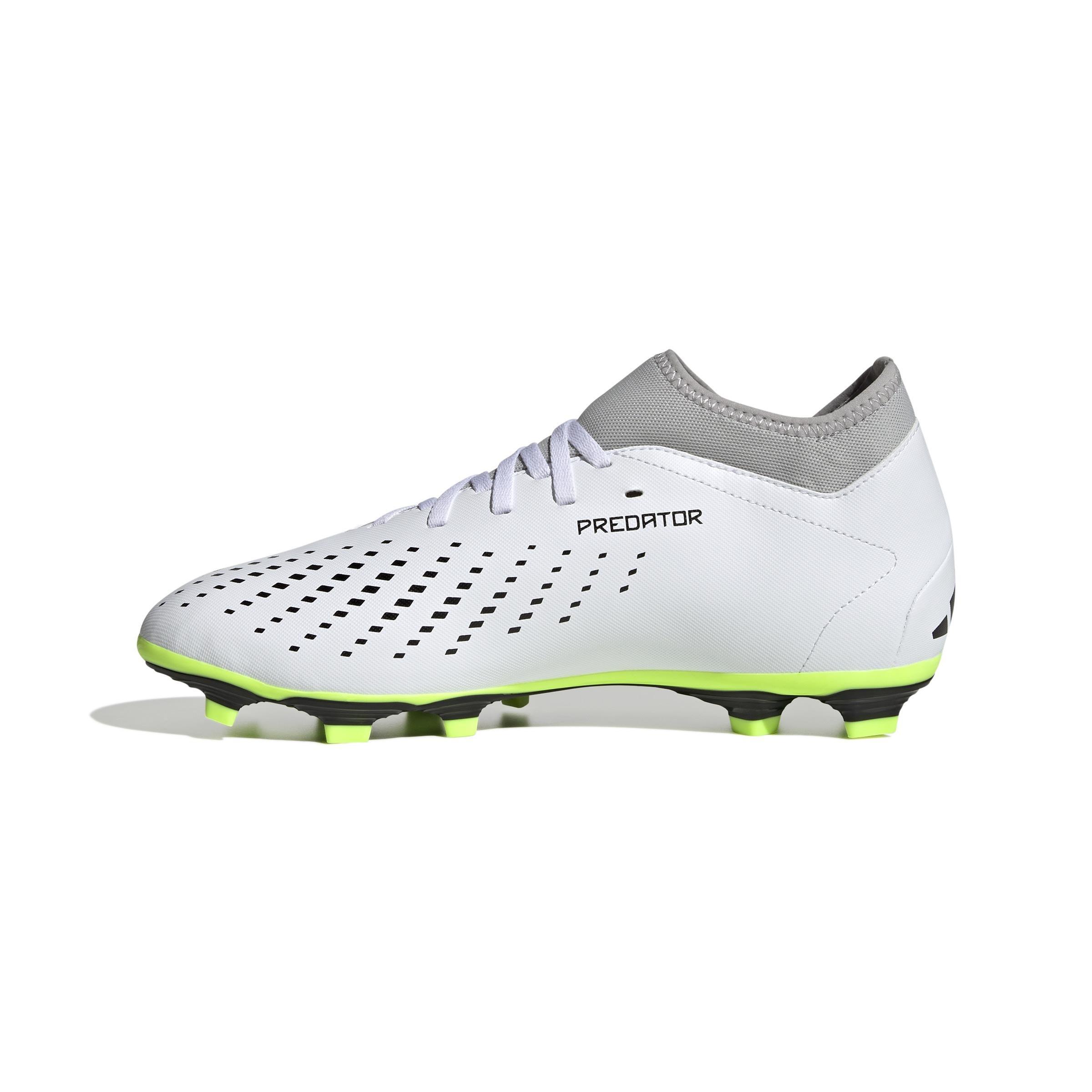 Unisex Predator Accuracy.4 Sock Flexible Ground Boots, White, , large image number 5