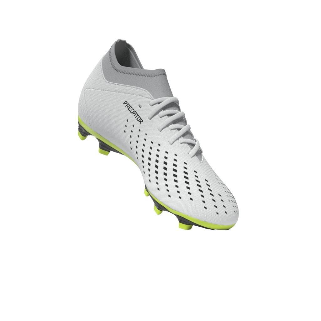 Unisex Predator Accuracy.4 Sock Flexible Ground Boots, White, , large image number 6