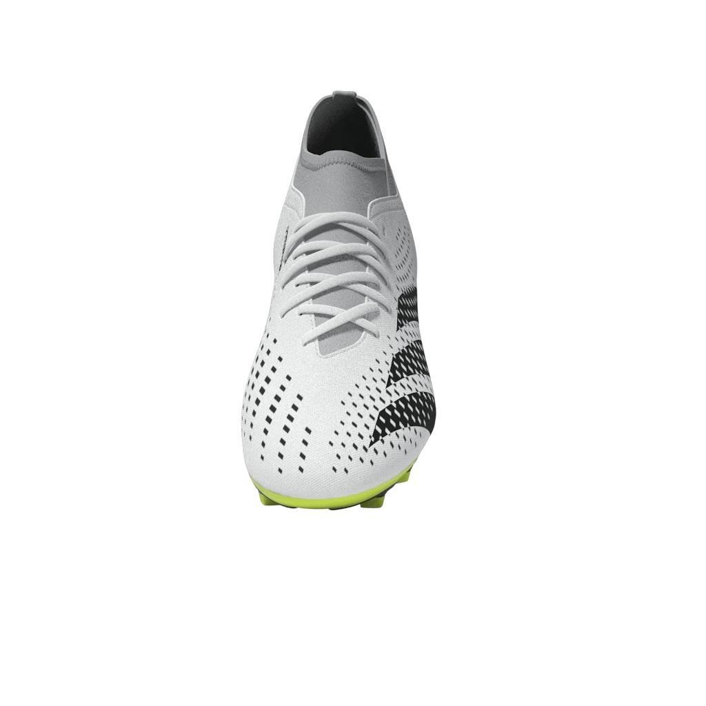 Unisex Predator Accuracy.4 Sock Flexible Ground Boots, White, , large image number 7