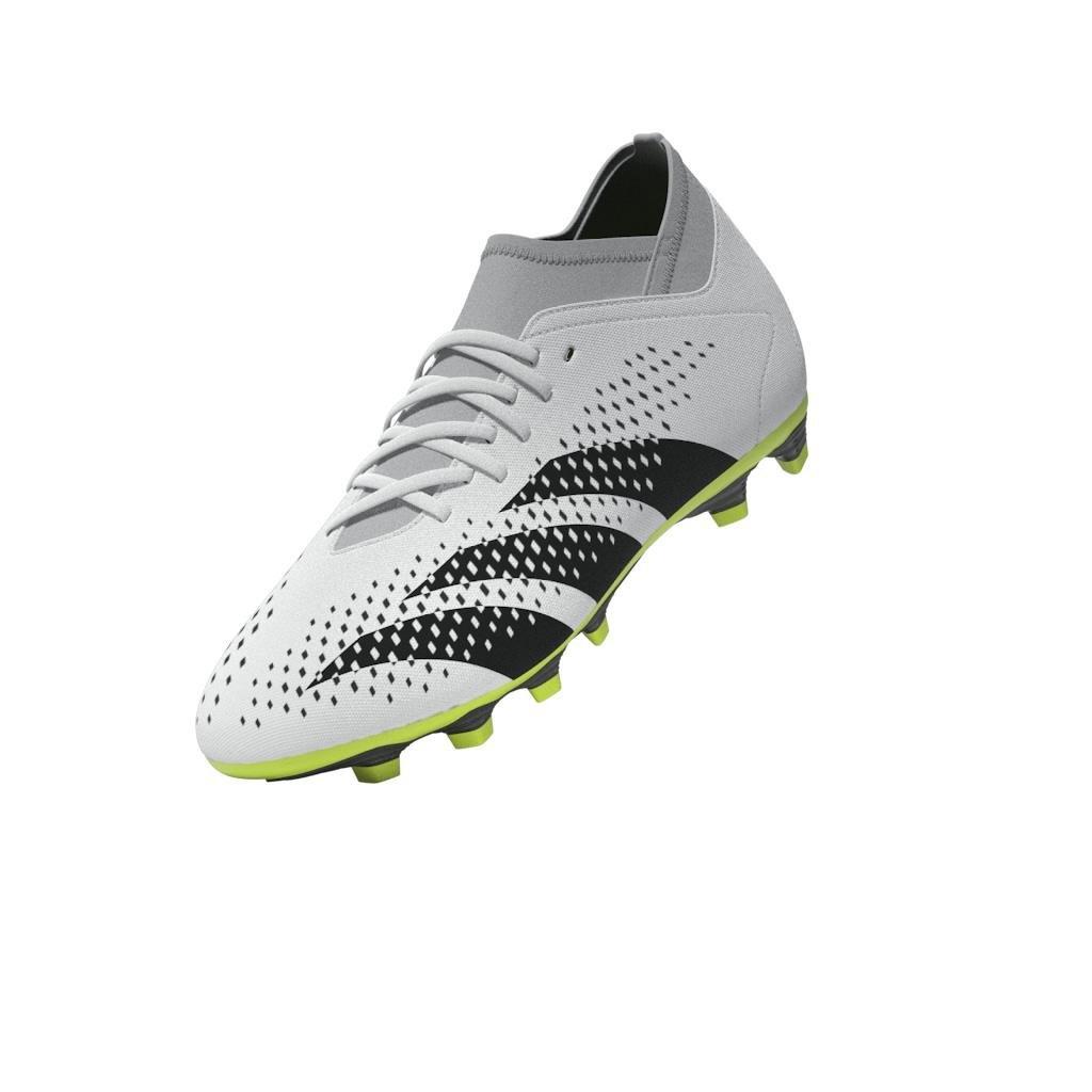 Unisex Predator Accuracy.4 Sock Flexible Ground Boots, White, , large image number 9